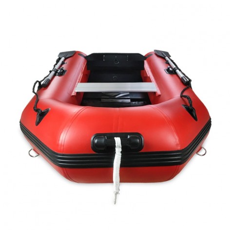 Barco neumático Aquaparx RIB 230 MKII PRO ROJA con suelo de listones