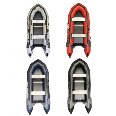OZEAM 330 inflatable boats with full wooden floor and inflatable keel