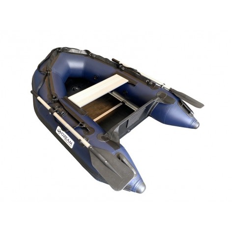Barcas hinchables OZEAM 200 con suelo completo de madera y quilla hinchable