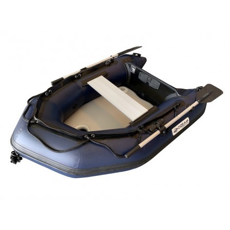 OZEAM 249 inflatable boat with wooden floor