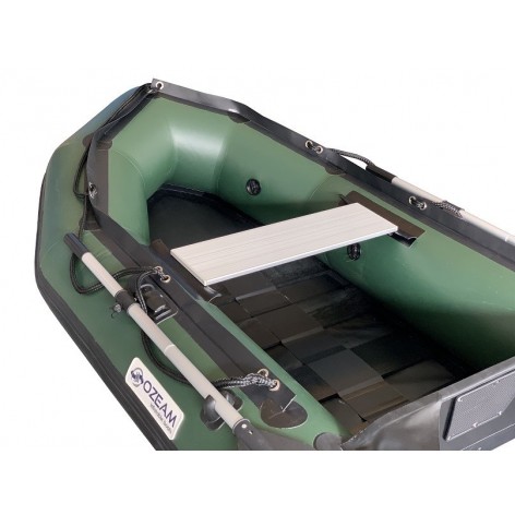 OZEAM 249 inflatable boat with wooden floor