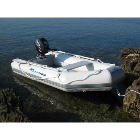 Inflatable Viamare 250T white with inflatable floor