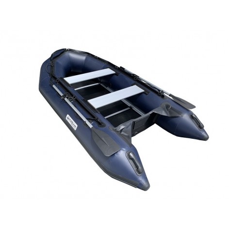 Boat Inflatable OZEAM 300 Complete wood floor with inflatable keel