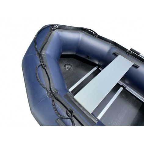 Boat Inflatable OZEAM 300 Complete wood floor with inflatable keel