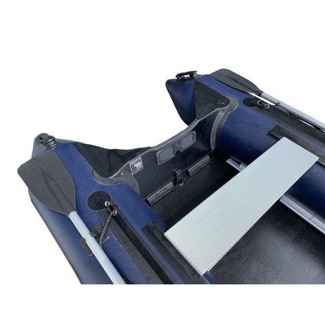 Boat Inflatable OZEAM 300 Complete wood floor with inflatable keel