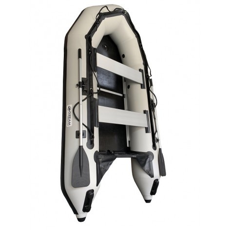 Boat Inflatable OZEAM 300 Complete wood floor with inflatable keel