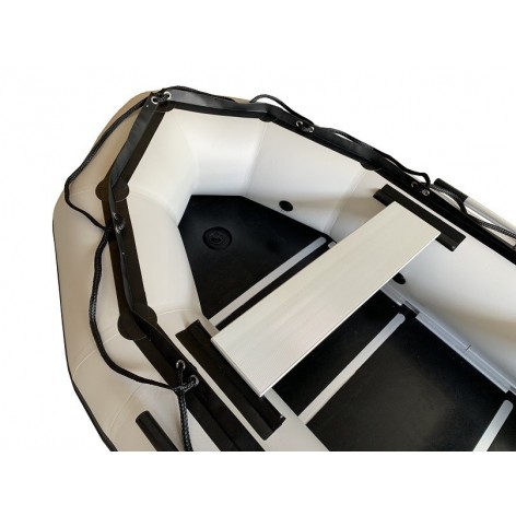 Boat Inflatable OZEAM 300 Complete wood floor with inflatable keel