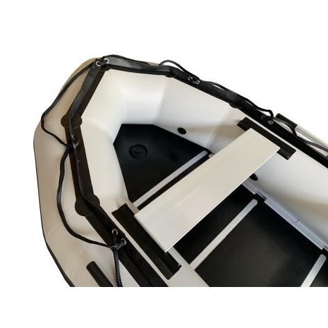 Boat Inflatable OZEAM 300 Complete wood floor with inflatable keel