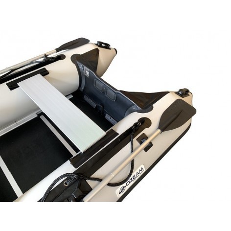 Boat Inflatable OZEAM 300 Complete wood floor with inflatable keel
