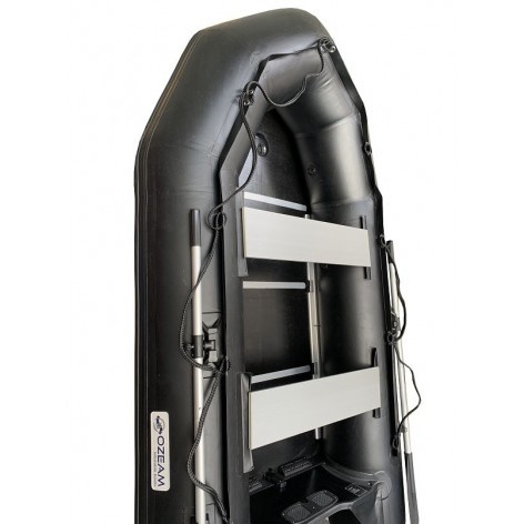 Boat Inflatable OZEAM 300 Complete wood floor with inflatable keel