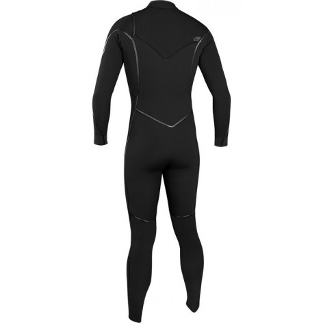 TERNO O'NEILL PSYCHO ONE 4/3 NEOPRENE 2022 COM CHEST ZIP FULL - PRETO