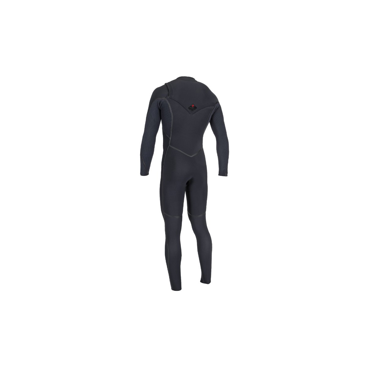 O'NEILL HYPERFREAK FIRE 5/4+ CHEST ZIP FULL WETSUIT 2023 MODEL BLACK