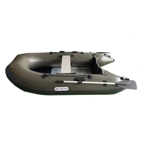 Bateau pneumatique OZEAM 275 PROUE en D avec plancher et quille en ALUMINIUM