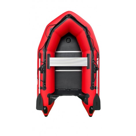 Barco inflável OZEAM 249L com piso DE MADEIRA - MODELO DE TUBO LARGO