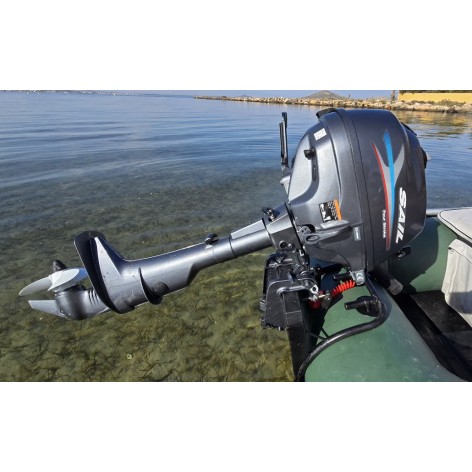 Motor fueraborda Sail 2,5cv 4 tiempos de eje corto
