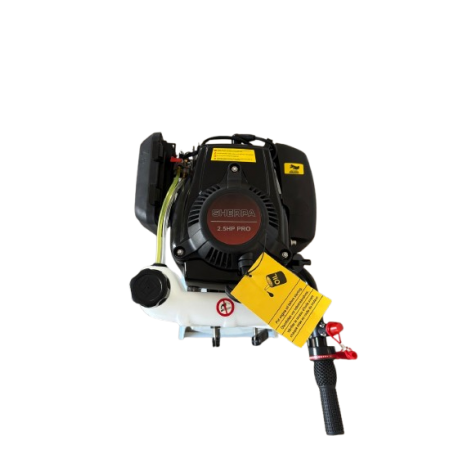 Vista superior del motor fueraborda SHERPA 2,5CV PRO