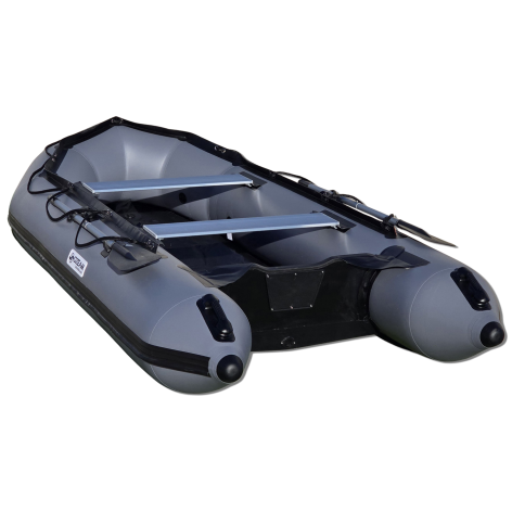 Bateau pneumatique OZEAM 360 avec plancher bois et quille gonflable