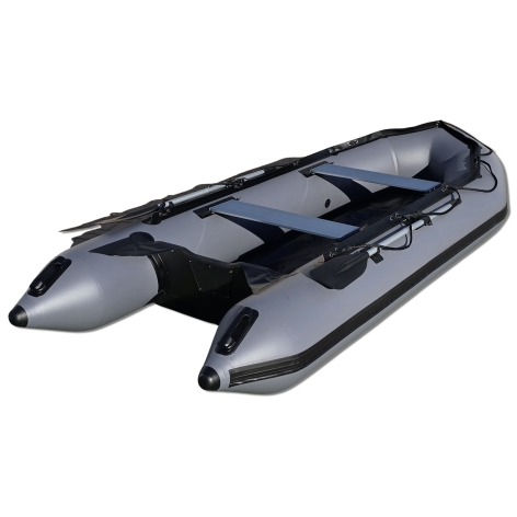 Bateau pneumatique OZEAM 360 avec plancher bois et quille gonflable