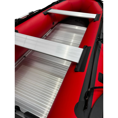 OZEAM 360 inflatable boat with full aluminum floor and inflatable keel