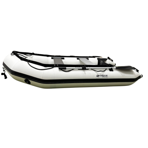 Boat inflatable OZEAM 360 Complete wood floor with inflatable keel