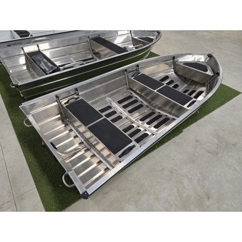 Bass Boat OZEAM 3,5m barca rigida in alluminio