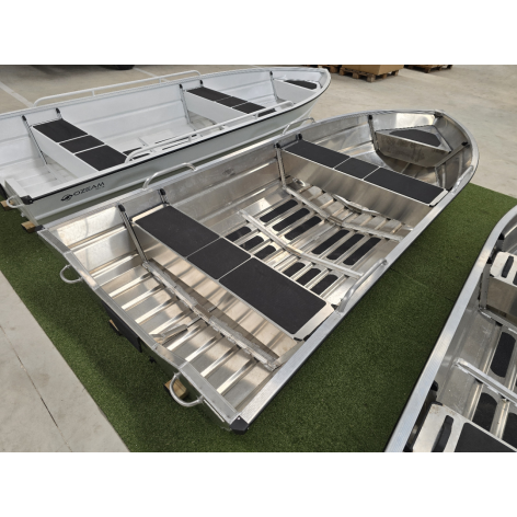 Bass Boat OZEAM de 3,8m embarcación rígida de aluminio