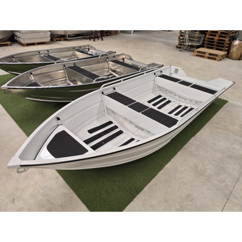 Bass Boat OZEAM de 4,2m embarcação rígida de alumínio
