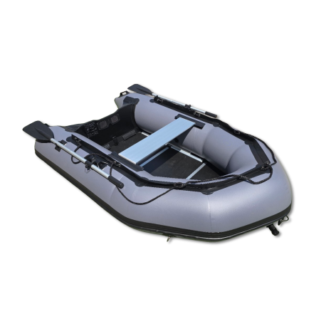 Barco inflável OZEAM 249L com piso DE MADEIRA - MODELO DE TUBO LARGO