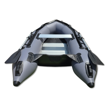 OZEAM 249L inflatable boat with full aluminum floor and inflatable keel