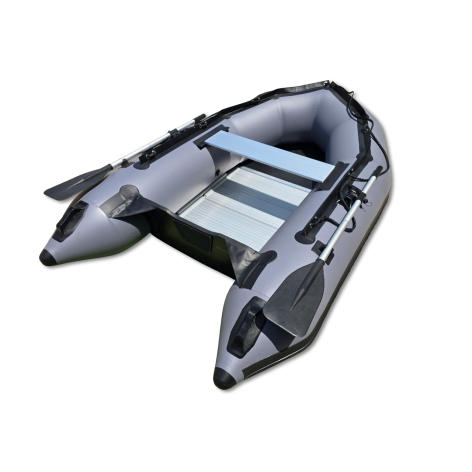 OZEAM 249L inflatable boat with full aluminum floor and inflatable keel
