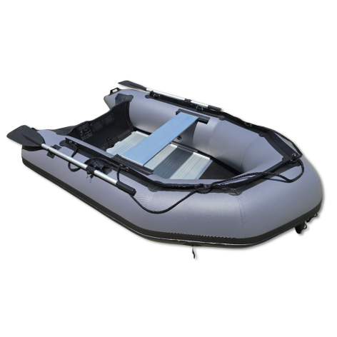 Bateau pneumatique OZEAM 249L avec plancher en aluminium complet et quille gonflable