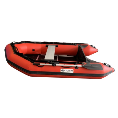 OZEAM 249L inflatable boat with full aluminum floor and inflatable keel