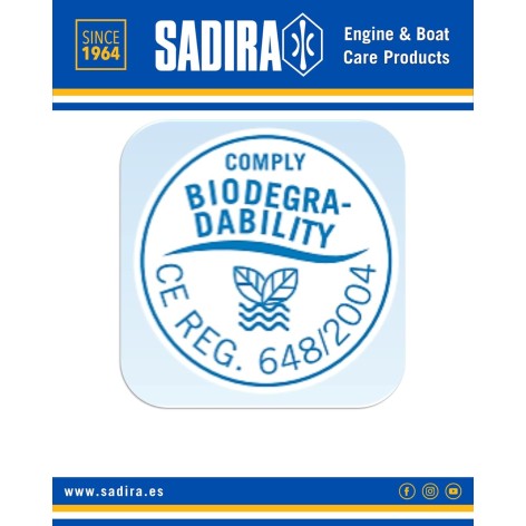 Nettoyant bateaux pneumatiques Sadira 1L
