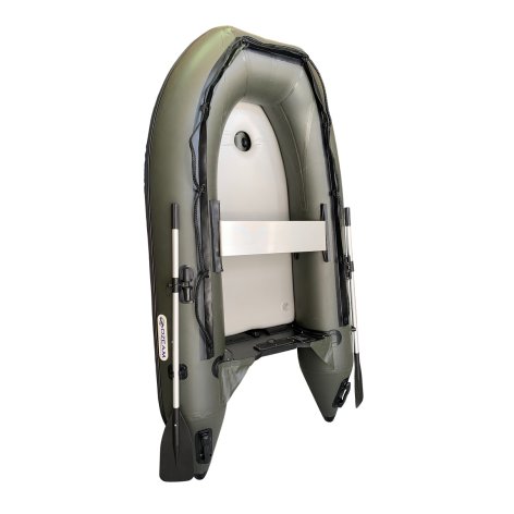 Bateau pneumatique OZEAM 249 PROUE en D avec plancher GONFLABLE et quille gonflable